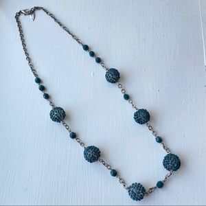 Coldwater Creek Turquoise Beaded Long necklace.
